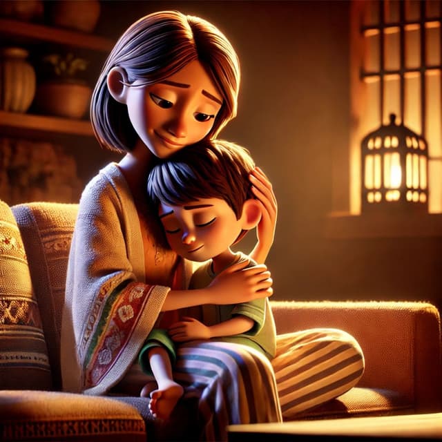 how to use smart storytime - step1: enter challenge, ie temper tantrum