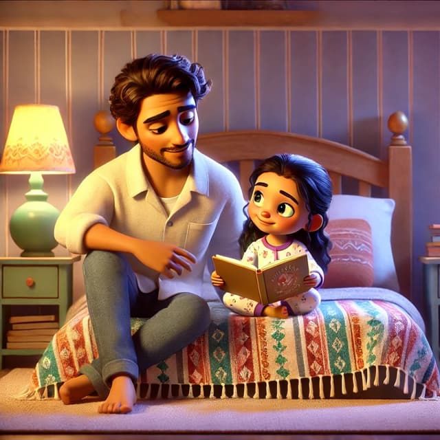 how to use smart storytime - step3: read book at bedtime to help with behavioral issues