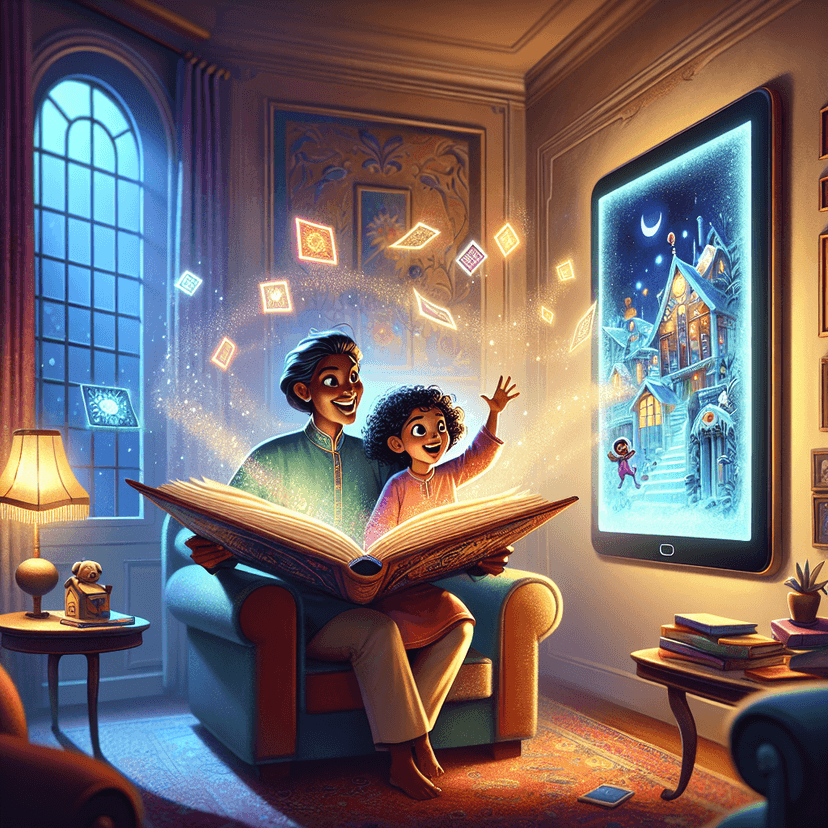 Creating Memorable Family Moments: How Co-Creating Personalized Stories with Smart Story Time Str...